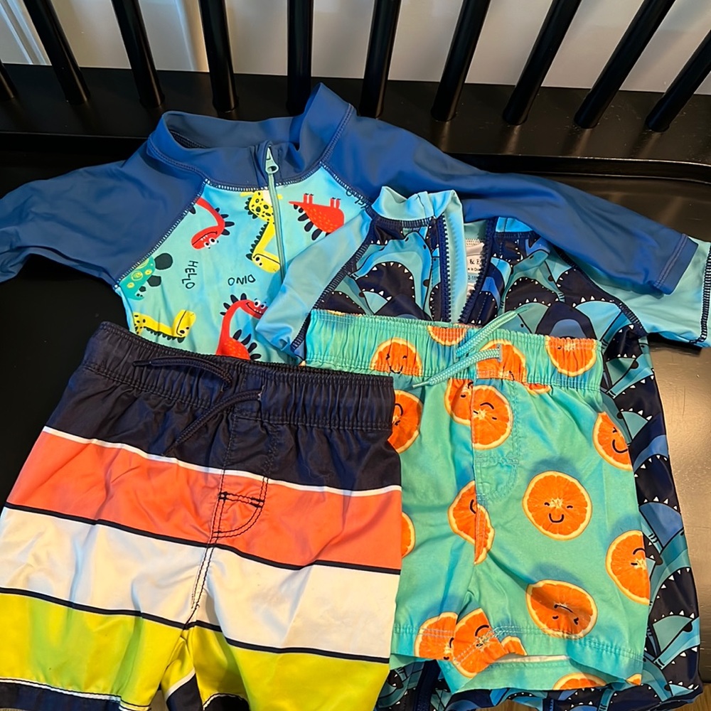 Boys swim bundle 12, (2) 12-18, 18-24 months